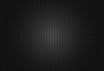 Plakat Carbone texture - graphite background. Matériaux - Fibre de Carbone. Textile background with fine stripes