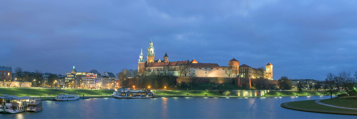 Naklejka na ściany i meble Wawel Castle - Krakow, Poland