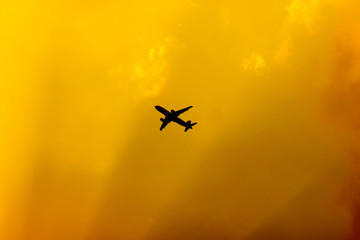 Panssenger Aircraft  Take off  shot