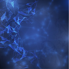 Technology connections vector background. Eps10