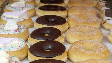 verschiedene Donuts 