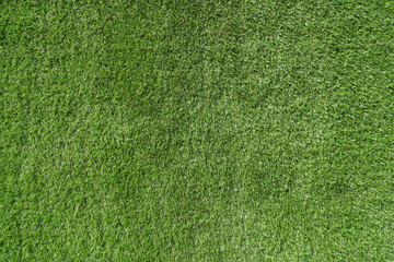 Fake grass in medium close up