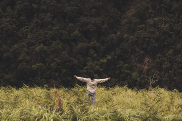Fototapeta premium Feeling free