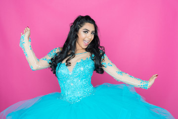 Teen Girl Going To Dance