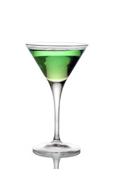 Appletini cocktail