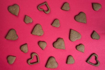 Cookies Heart for valentine's day