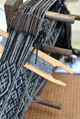 Traditional weaving tool