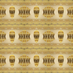 Ethnic african tribal pattern.