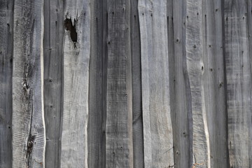 wooden wall rotten hole