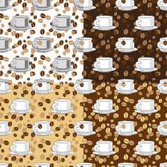 Coffee pattern collection.