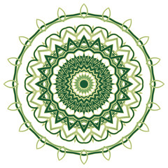 Arabic Colorful Mandala. Ethnic tribal ornaments