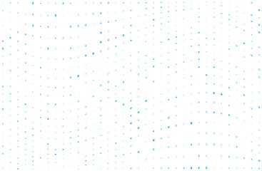 Wavy dotted pattern with circles, dots, point small and large scale.  Grunge halftone background. Digital gradient.