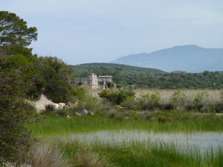 Fototapeta na wymiar Hadrian's Granary at Patara on the Lycian Way