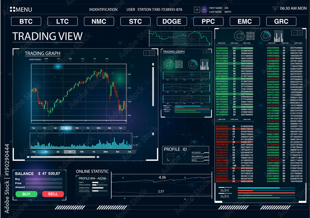 Aufkleber hud ui for business app. futuristic user interface hud and infographic elements. abstract virtual gr