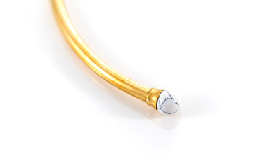 simple gold necklace