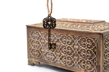 key in hand can open a box