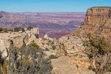 South Rim Grand Canyon Landscape