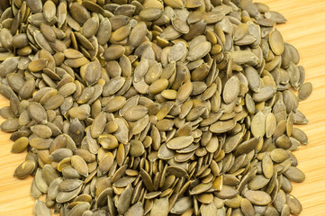 natural stock of pumpkin seeds