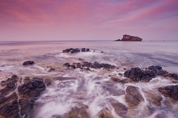 Beach near Aphrodite bath in Polis