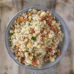 Bowl of Bulgur Pilaf