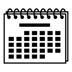 Year calendar icon, simple style