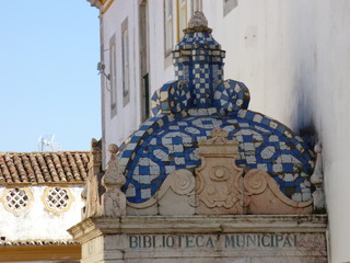 Obraz premium Elvas (Portugal) ciudad historica en el distrito de Portalegre en la región del Alentejo a pocos kilometros de Badajoz (España)