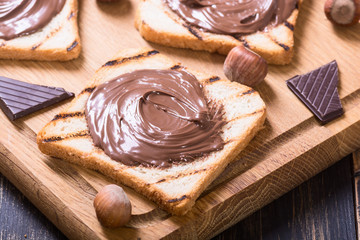 nut nougat cream sandwich