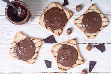 nut nougat cream sandwich