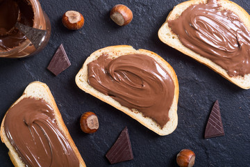 nut nougat cream sandwich