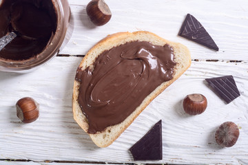 nut nougat cream sandwich