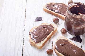 nut nougat cream sandwich