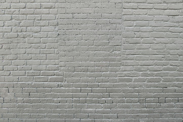 Old grey brick wall background texture