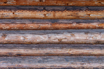 old wooden Board with a beautiful texture and knots closeup