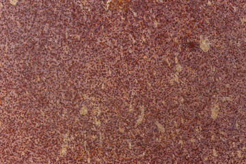 the view of the fragment of the old rusty close-up