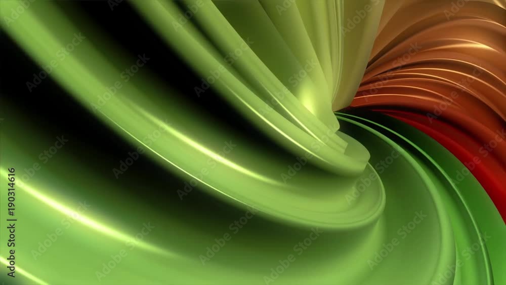 Poster colorful circles motion iridescent background. seamless looping. animation of the rotation of the co