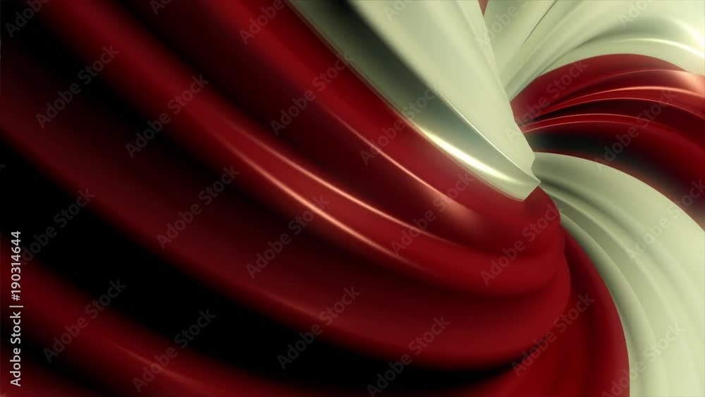 Poster colorful circles motion iridescent background. seamless looping. animation of the rotation of the co