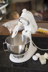 Stand Mixer for Preparing Cookie Batter