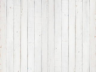 white natural wood wall texture and background,Empty surface white wooden for design,Top view white...