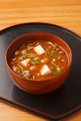 なめこの味噌汁