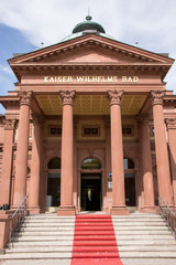 Kaiser-Wilhelms-Bad im Kurpark von Bad Homburg vor der Höhe, Hessen