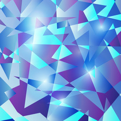 vector facets abstract blue dark purple color background