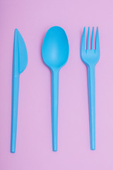 knife, fork and spoon cyna colored 