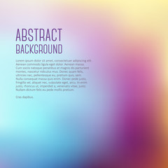 Abstract blurred background