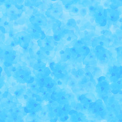 Delicate floral pattern. Light blue silky watercolor seamless pattern. Outstanding watercolor abstract background 87. Hand Painted Art Print. Flowers Repeating Pattern.