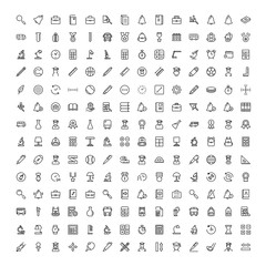 Flat icon set