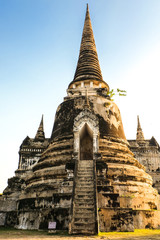 Ayutthaya historical park ancient kingdom wat Phra si sanphet