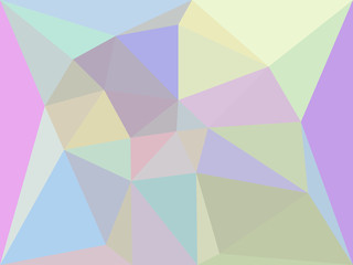 Iridescent Geometric Background