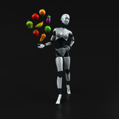 Robot - 3D Illustration