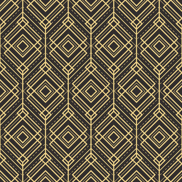 Abstract art deco pattern04