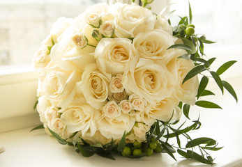 wedding, bouquet bride flowers, groom, rose, love, celebration, white, married, dress, couple, ceremony, hands, suit, romance, beauty, people